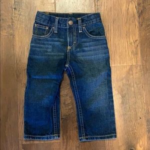Wrangler toddler boys dark wash jeans